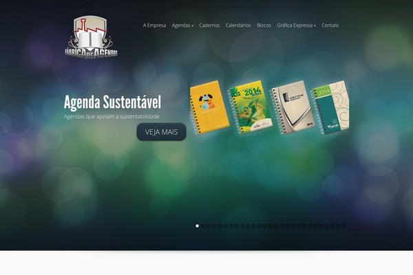 Fusion theme site design template sample