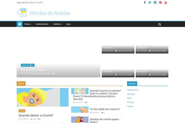ColorMag theme site design template sample