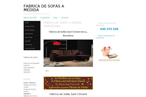 Enterprise Pro theme site design template sample