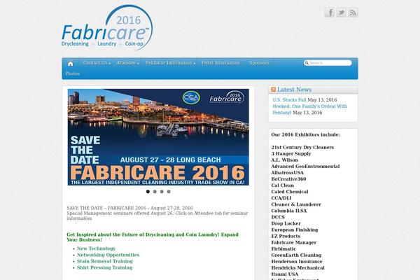 fabricareshow.org site used iFeature Pro