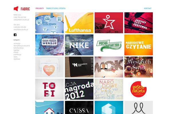 Gridlocked theme site design template sample