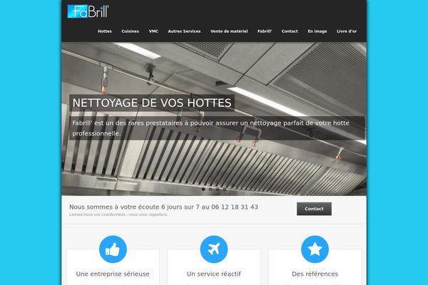 Engrave theme site design template sample