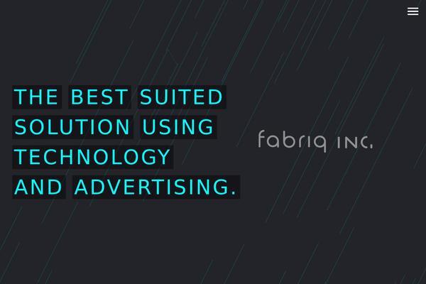 fabriq.co.jp site used Fabriq