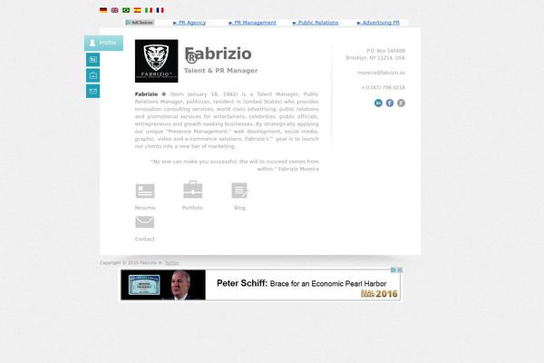 fabrizio.es site used Biopic