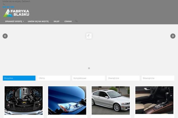 BeTheme Child theme site design template sample