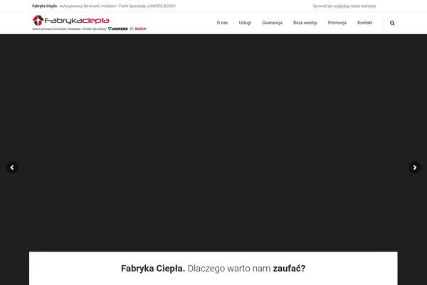 Dfd-native theme site design template sample