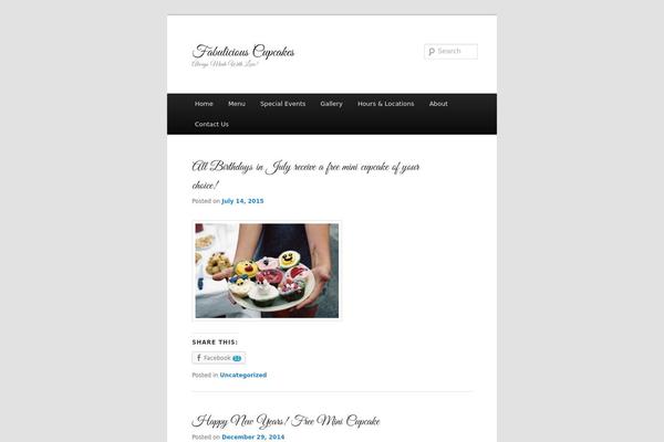 Twenty Eleven theme site design template sample