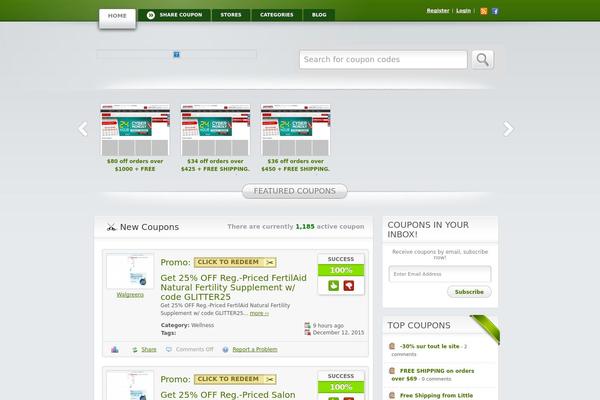 Clipper theme site design template sample