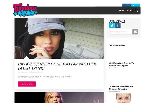 fabulousreality.com site used Pressroom Vip