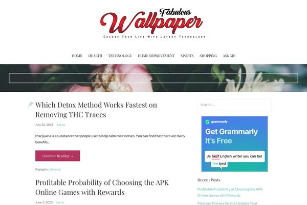 Primer theme site design template sample