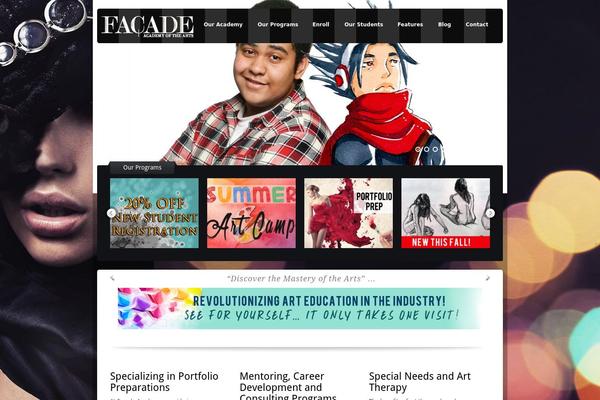 Mustang theme site design template sample