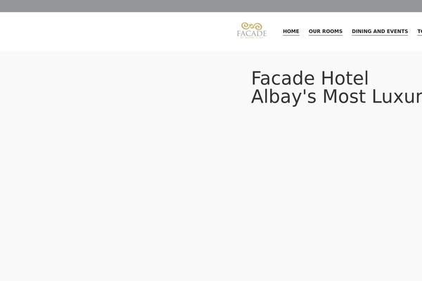 Site using Hoteller-elementor plugin