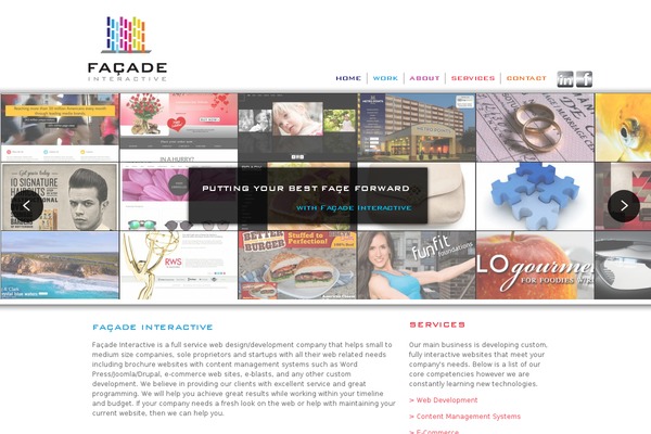 Soho theme site design template sample