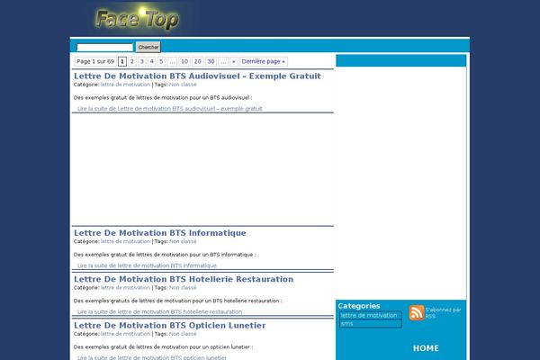 face-top.com site used Face