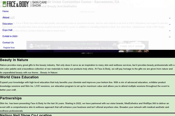 KadenceWP theme site design template sample