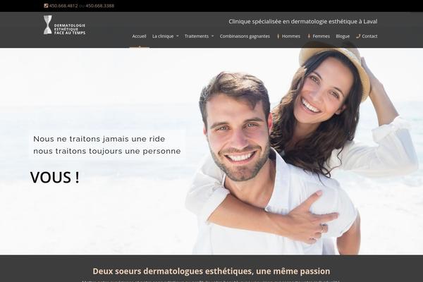 faceautemps.ca site used Probusiness-child-theme