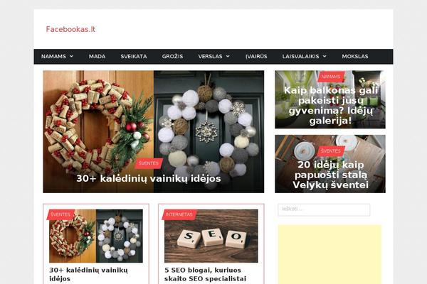 Trident Lite theme site design template sample