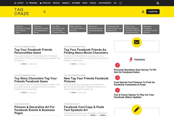 Site using WP Page Numbers plugin