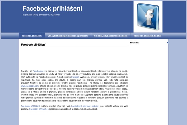 11-modra-facebook theme site design template sample