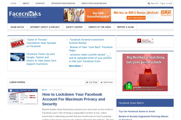 TechNews theme site design template sample