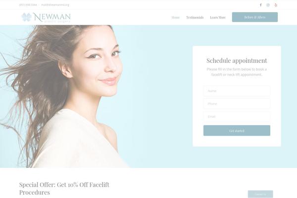 LeadEngine theme site design template sample