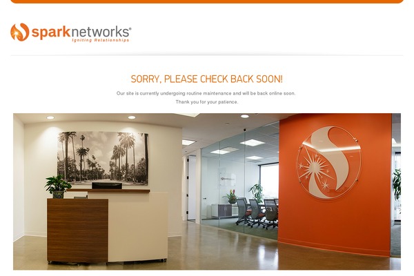 Spark theme site design template sample