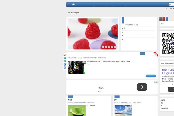 Mmwm theme site design template sample