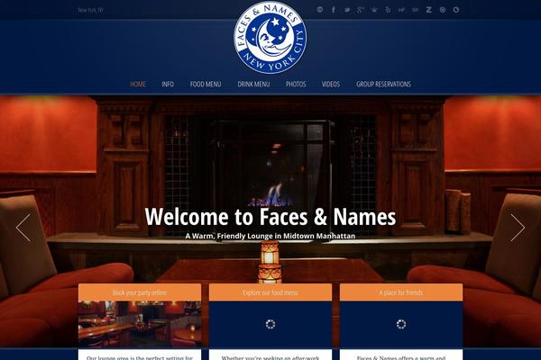 facesandnames.com site used Daschcrowdresponsivetheme
