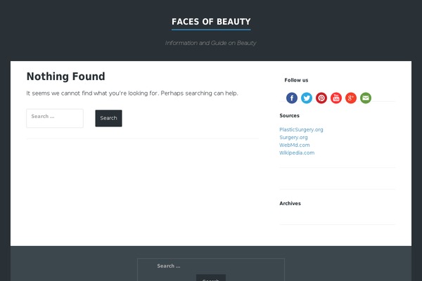 Finch theme site design template sample