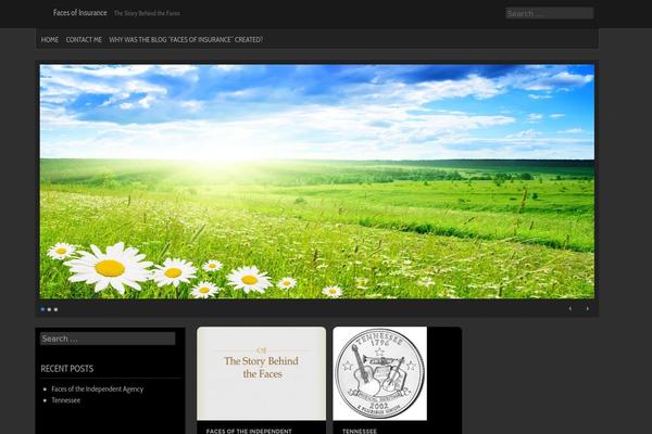 Newp theme site design template sample