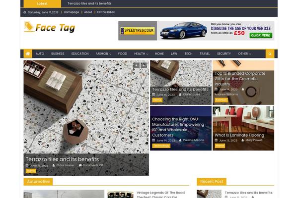 Newspaper Lite theme site design template sample