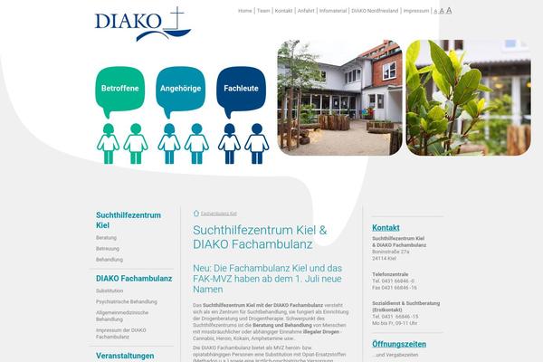 eNews theme site design template sample