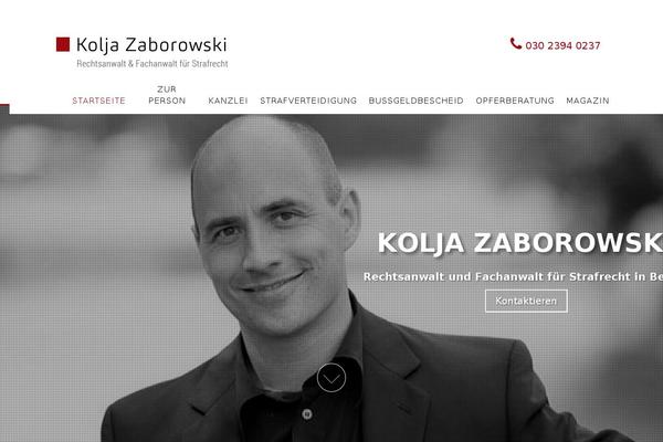 AccessPress Parallax theme site design template sample