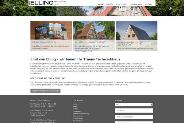 Baseline theme site design template sample