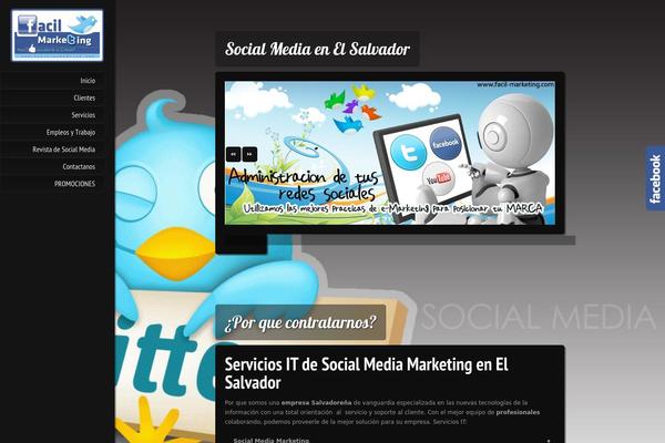 Phazed theme site design template sample