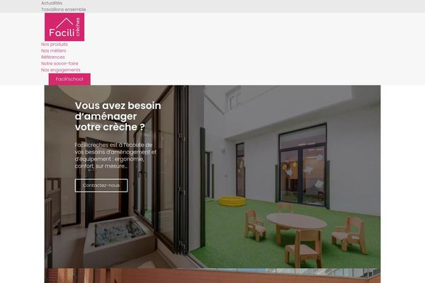 Maison theme site design template sample