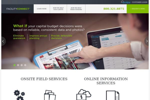 FC theme site design template sample