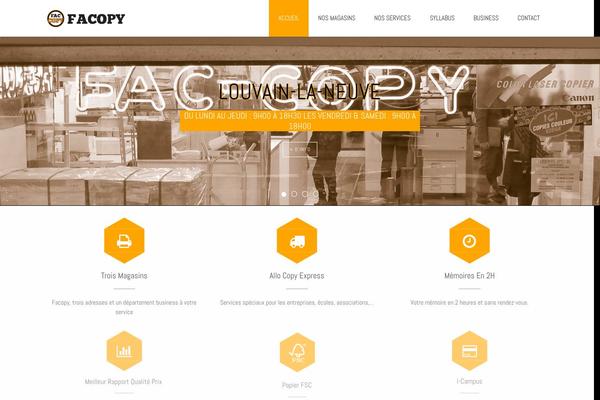 Advertica theme site design template sample