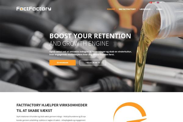 factfactory.dk site used Atweb