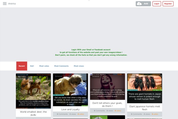 Spirit theme site design template sample