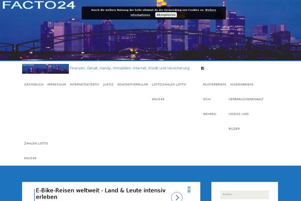 facto24.de site used Ignite Plus