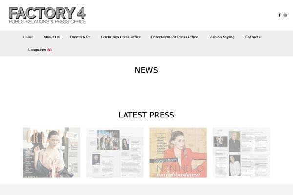 Studiofolio theme site design template sample