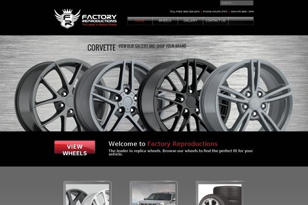 Adrenalin theme site design template sample
