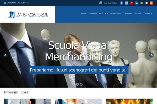 Currents theme site design template sample