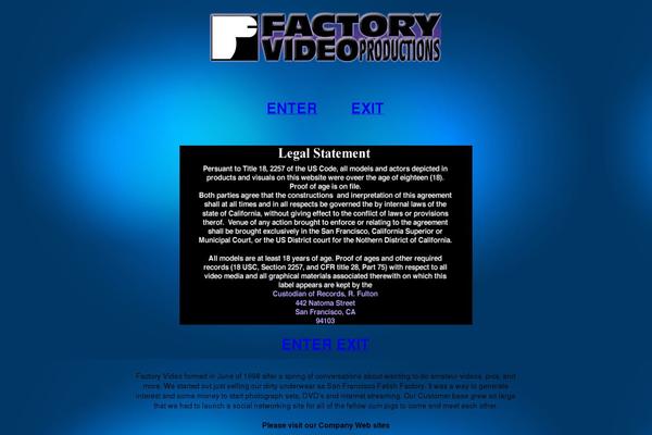 factoryvideos.com site used Deep-blue