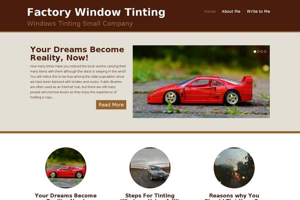 WP Doppio theme site design template sample
