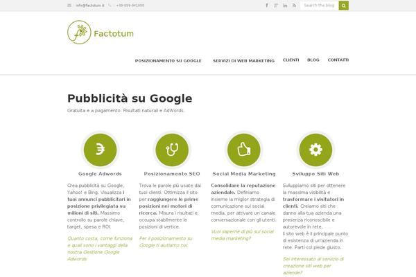 Sarraty theme site design template sample