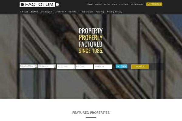 Parallax-one theme site design template sample