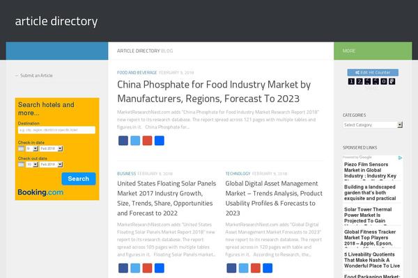 Site using Super Socializer plugin