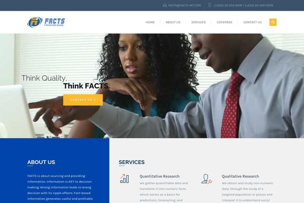 Site using Coblocks plugin